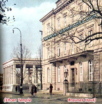 NSDAP Braunes Haus und Ehrentempel